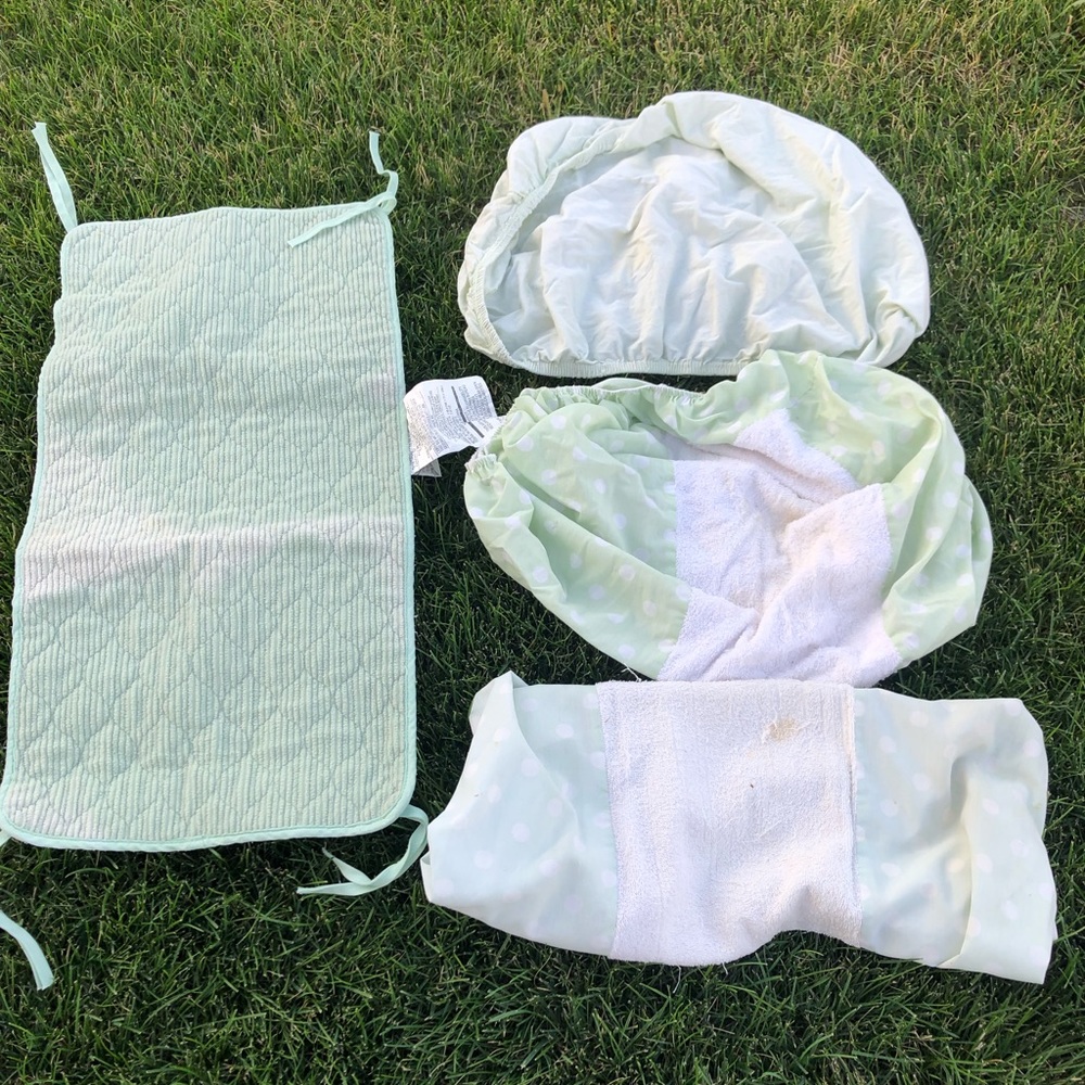 VGUC / GUC Changing Table Sage Green Cover Bundle
